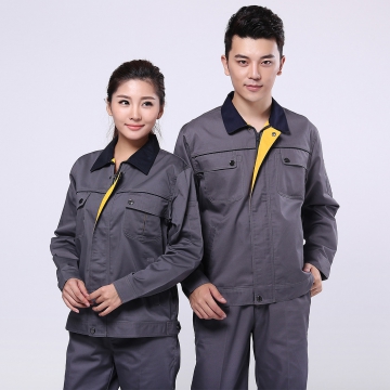 铁灰色春秋工作服AC111