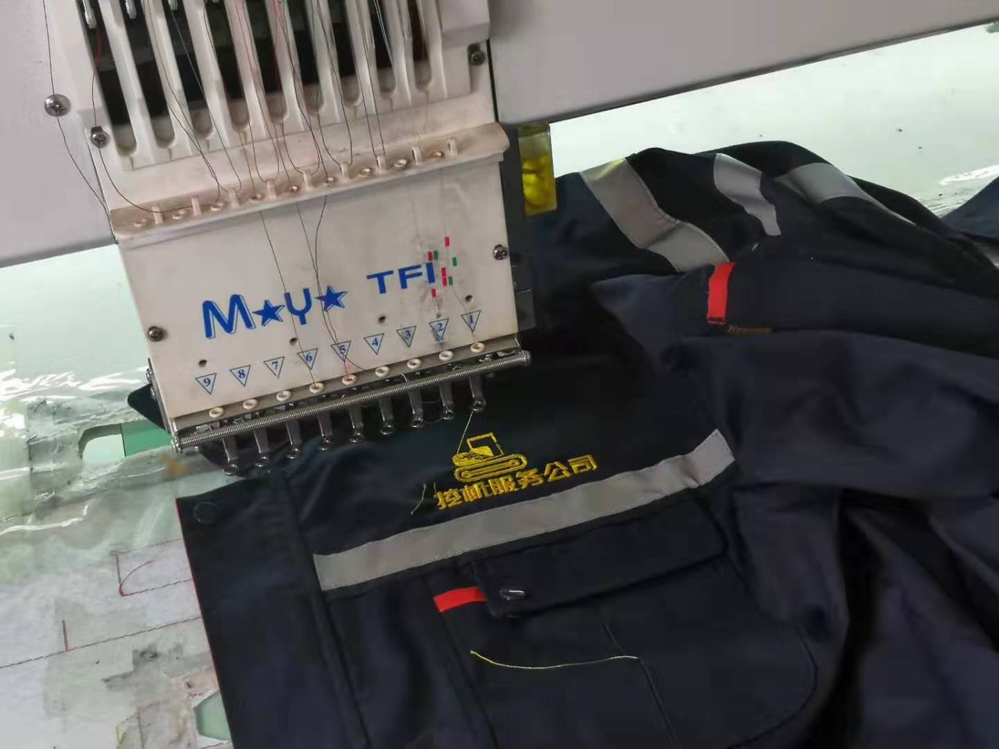 工作服刺绣作业(图2)