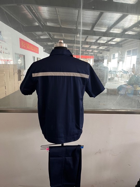 荣兴林化夏季短袖工作服(图4)