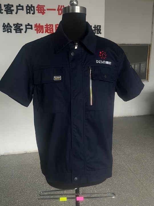 湖南德信汽车夏季短袖上衣(图1)