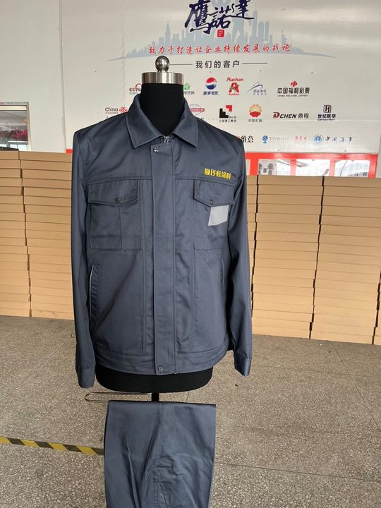 靓仔蛙涂料长袖工作服(图1)