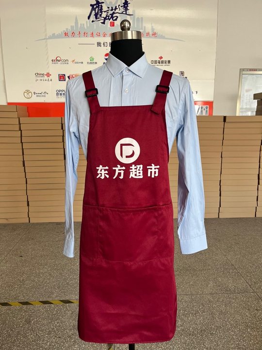 东方超市围裙工作服(图1)