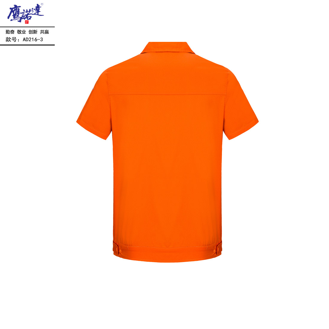 5-250419163U15a.jpg 夏季短袖工作服AD216-3(图3)